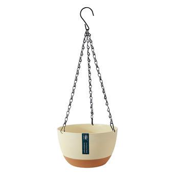 China WY Style Modern Nordic Round Hanging With Chain Indoor Controllable Water The Modern And Outdoor Decoration Plastic Hanging Flower Pot for sale