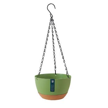 China WY Modern Creative Planter Water Absorption Plant Baskets Hanging Automatic Watering Hanging Flower Pot for sale