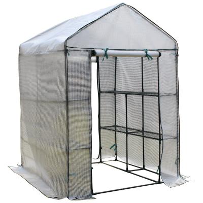 China Easily Assembled Portable Mini Greenhouse Miniature Small Garden Circle Greenhouses for sale