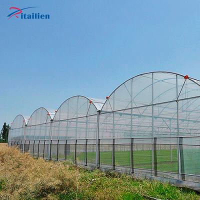 China Vegetable Planting High Quality Easy To Install Large Polycarbonate Hothouse Commerical Sale Dome Multi-span Greenhouses for sale