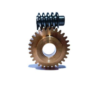 China Printing Shops Quality Precision OEM Nice Brass Pinion Worm Gear for sale