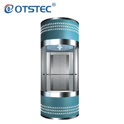 China Small Modern Home Passenger Elevator Panoramic Outdoor Elevator for sale