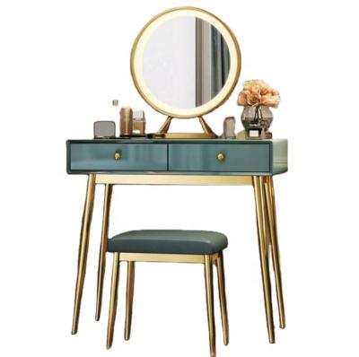 China Nordic Modern Minimalist Insist Light Nordic Modern Minimalist Light Bedroom Unfoldable Dressing Table Princess Dressing Table for sale