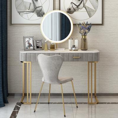 China Modern Modern Home Hotel Utilize Pearl White Wood Dresser With Mirror Dresser Table for sale