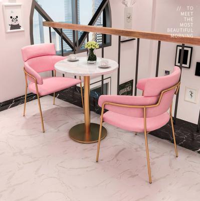 China Modern Nordic INS Dining Chair Marble Household Dining Table for sale