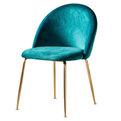 China China Factory Luxury Restaurant Furniture Modern Design Dinner Contemporary Velvet Leisure Dining Chair for sale