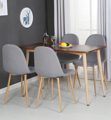 China Nordic dining chair fashion office chair modern creative export single direct fireproof customizable chair for sale