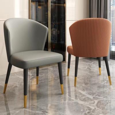 China Modern Fashionable Upholstered Chair For Dining Room Green Chairs for sale