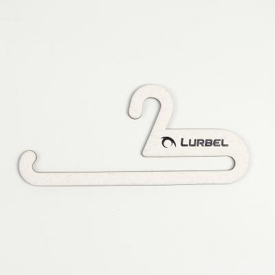 China Plant Fiber Paper Cardboard Hanger Custom Logo Sport Sock Hanger for sale