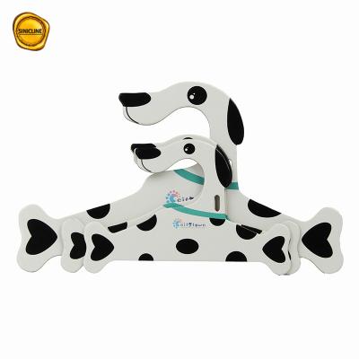 Cina Custom Printing Die Cut Cardboard Hangers for Kids/Pets Clothes in vendita