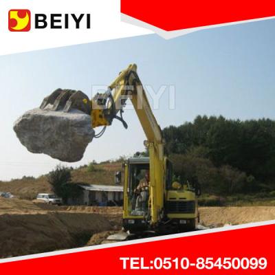 China Customized Excavator Hydraulic Rotating Grapple Wooden Grapple Log Grapple Stone Grapple for sale