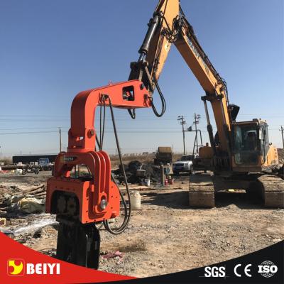 China BY-VH330 Excavator Mounted Hydraulic Excavator  Pile Driver/Vibratory hammer/bore pile hammer for sale