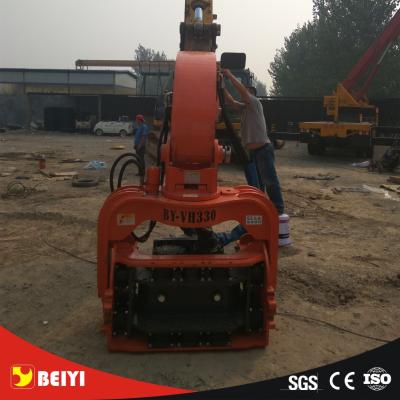 China excavator Hydraulic wet land, soft land excavator pile driver , pile extractor, steel pipe pile machine for sale