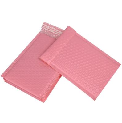 China Recycled Materials Customized Pink Self Sealing Bubble Envelopes Mailing Bags For Packaging for sale