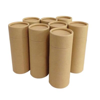 China Recycled Materials Custom Design Paperboard Cylinder Luxury Paper Bottle Tube Box Packaging Perfume Tubes for sale