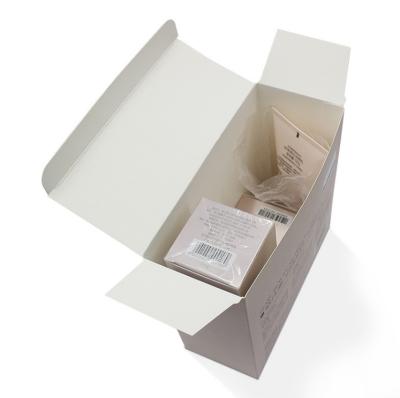 China Recycled Luxury Customized Materials Logo Card Paper Cosmetic Packaging Gift Paper Box for sale