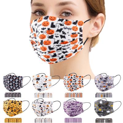 China 2021 Customs Breathable Maskking Copy Making Festival Party Mask Sun Protection Halloween Masks 3ply Disposable Face Masks For Adult for sale