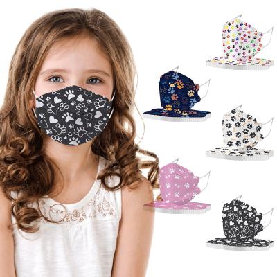 China Fashiom Huaqi cat paw pattern masker koreagood quality facemask kids facemask custom made for sale