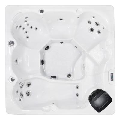 China UL approval 3 Person Alpine PVC skirt acrylic massage Spas Portable Acrylic Whirlpool Spa for adults Gecko or Balboa controller for sale