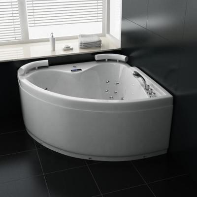 China TUV CE Approved MT-NR1403 Acrylic massage bathtub back to wall jet tub with heater air&whirlpool tub for sale