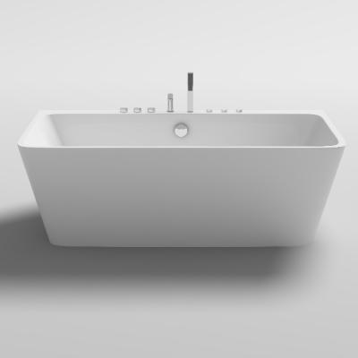 China Plastic Bathtub For Adult Modern Design Solid Surface Freestanding Bathtub for sale