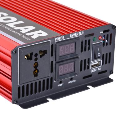 China 1000 Watt Solar Home DC Transformer To AC 120 Volt Pure Sine Wave Welding Machine Inverter 314x150x70mm for sale