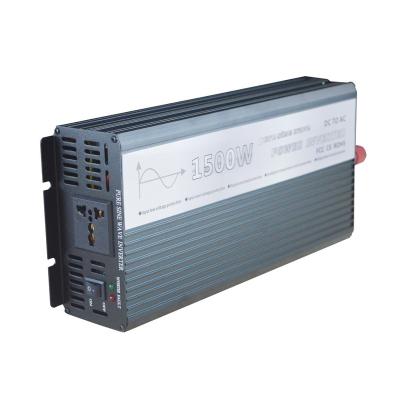 China 500W 1000W 2000W 2500W 3000W 12V 24V dc to ac 110v 120v 220v 230 volt pure sine wave power inverter with solar controller 354x150x70mm for sale