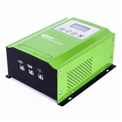 China Solar Charger Controller MPPT Charge Controller 60 Amp With Fan for sale