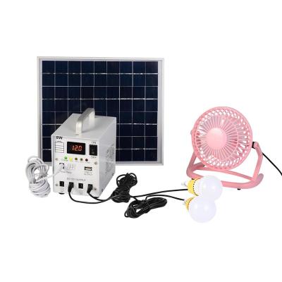 China Home System 8W Solar Portable Lighting System For Indoor for sale