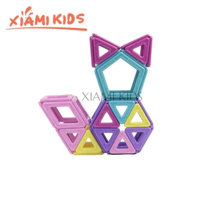 China DIY Magnetic Building Block Toys XIAMIKIDS Juguetes Magnetic Blocks Tiles Magic Magnetic Toys Puzzles Juguetes for sale