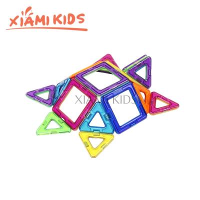 China DIY Magnetic Building Block Toys XIAMIKIDS Building Block Sets Magnetic Blocks Tiles Magic Magnetic Puzzles Toys For Kids for sale