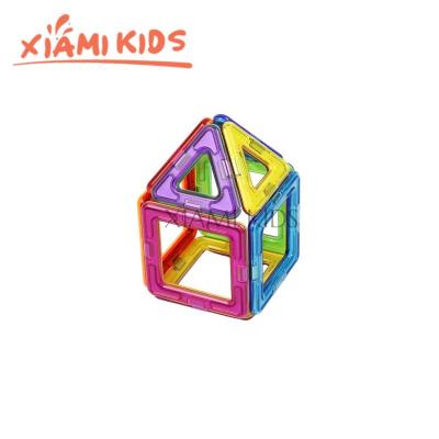 China DIY Magnetic Building Block Toys XIAMIKIDS Mini Building Educational Kids Toys For Children Boys Girls 3D Tile Blocks Magnetic Toys for sale