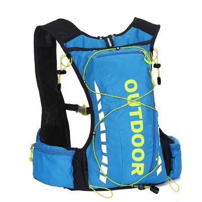 China 2019 New Design Hydration Vest Light Trail Water Resistant Outdoor Wholesale Custom Logo Waterproof Running Bag Men's Hydration Recycling Pack for sale