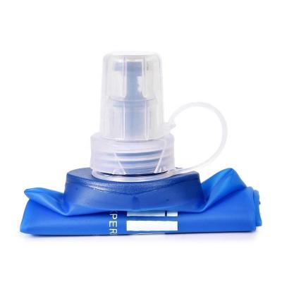 China Durable Soft Flask 250ml Travel Outdoor Collapsible Collapsible Water Bottle With Custom Logo For Running for sale