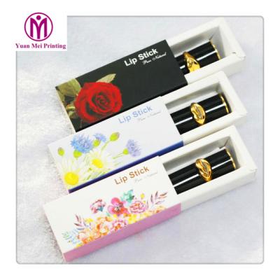 China 2019 Recyclable Beautiful Luxury Fashionable Multi Color Art Paper Box For Lipstick / Eyewear for sale