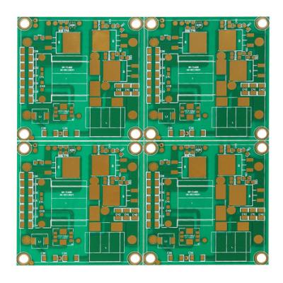 China Aluminum Raw Material 1W-3W 1L Aluminum PCB With Countersink Holes HASL for sale