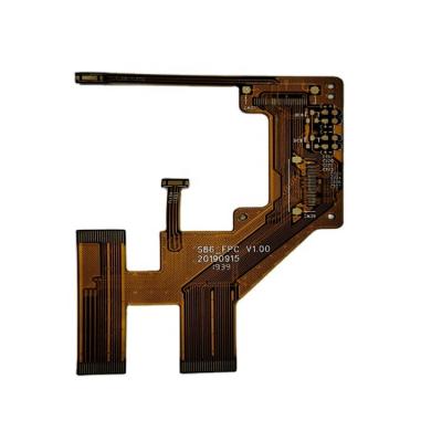 China Polymide Low Cost Cable FPC Circuit Board With PI Reinforcement for sale