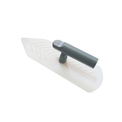 China Professional Plastic Notched Plastic Finishing Trowel SQUARE Art Trowel Manufacturer for sale