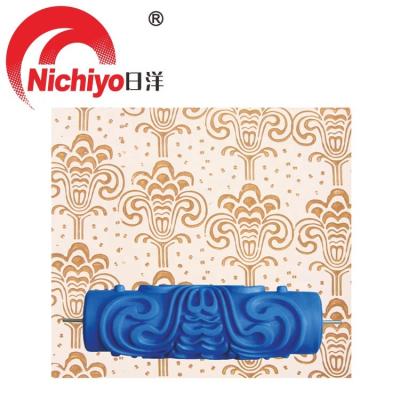 China Flower Pattern Diy Dustproof Paint Roller For Home Wall Decoration Machine for sale