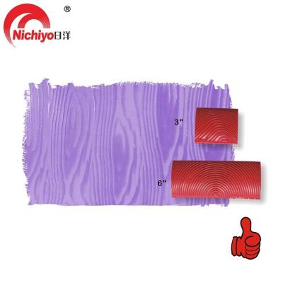 China Trowelable Wall And Bonding Tile Wood Graining Rubber Set - Texture Painting Tools for sale