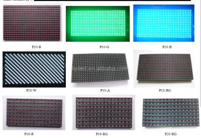 China Outdoor DIP High Bright P10 P12 P16 P20 P25 ​​RGB 2R1G1B Led Display Module / TV Television Led Module Outdoor for sale