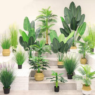 China Wholesale Home Indoor Decoration Manufacturer Mini Assorted Green Artificial Succulent Decoration Plant With Pot for sale