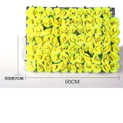 China Silk fabric wall flower decoration wedding 3d flower wall decoration for sale