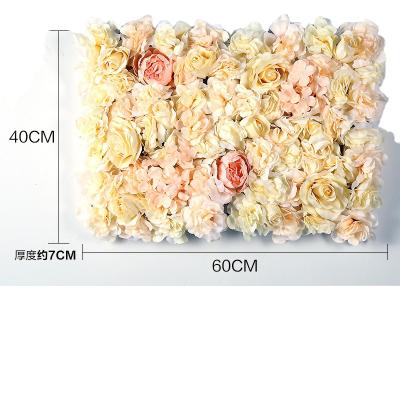 China Silk Rustic Wall Decor Fabric Flower Artificial Flower For Wall Decoration for sale