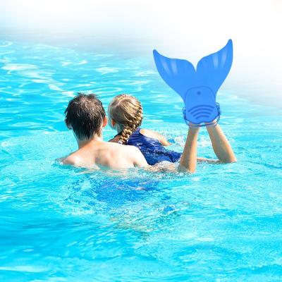 China Professional PP+TPE Scuba Diving Equipment Diving, Swimming Fins Open Scuba Swim Fins Children Free Diving Mermaid Adult Fins for sale