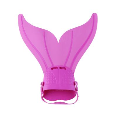 China PP+TPE Factory Directly Supply Wholesale Mermaid Fins Swimming Frog Shoes One-piece Training Fins For Making Fishtails Fins for sale