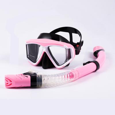 China NEW universal universal swimming and diving goggles with nose cover wholesale, customizable for sale