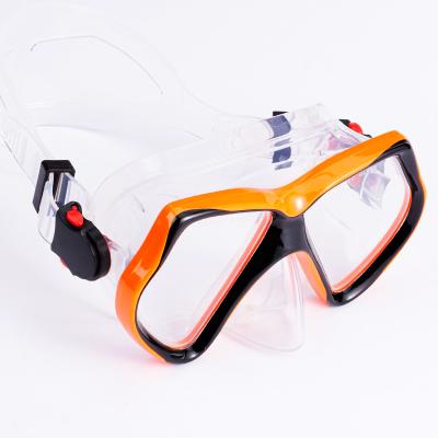 China Universal Professional Diving Mask Scuba Snorkel Swimming Goggles Breather Dry Tube Set Men Women Anti-fog Diving Mask For Snorkeling for sale