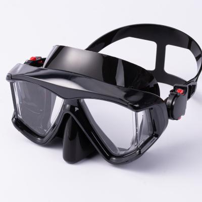 China Universal Anti Fog Myopia Swimming Snorkeling Diving Goggles Big Frame Silicone Goggles Breathing Tube Set Goggles Goggles for sale