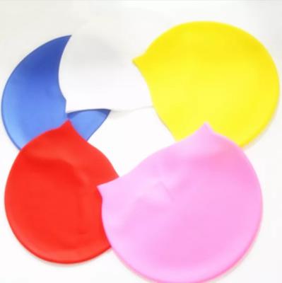 China Convenient Customized Breathable Neoprene Swimming Cap Swimming Cap Silicone Swim Cap for sale